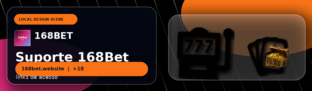 168Bet — Telegram e Canal da Marca
